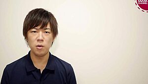 Japanese gay boy kazuya explores desires