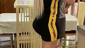 Boss Drinks Cum from Small Cock of Mini Employee