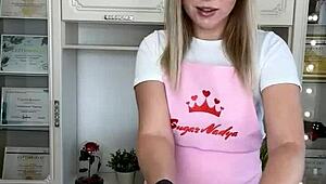 damn! spontaneous client ejaculations during waxing with mrs sugarnadya’s magic touch!