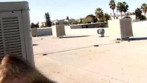 White teen surprises in public gangbang