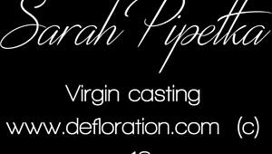 Sarah Pipetka Horny Euro Girl Masturbating Close-Up