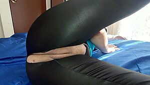 hey, wanna see my latina stepmom’s huge cameltoe in spandex?