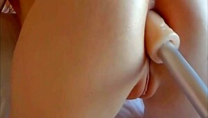 Hot Girl Performs Solo Double Penetration Masturbation