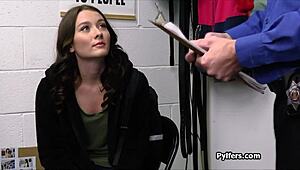 Horny mall cop, wanna record banging that juicy pussy?