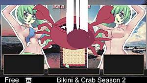 bikini and crab adventures in season 2