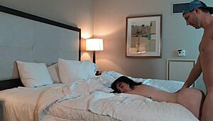 Tattooed petite teen woman getting intensely fucked