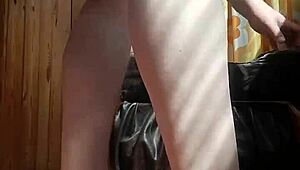 Russian gay man enjoys sunny anal session