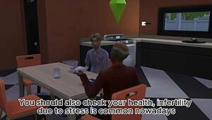 Grandpa's visit at the wedding