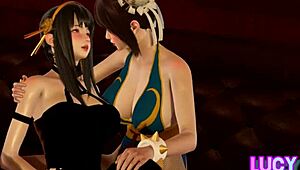 Chun-li and yors feel deep climax after battle