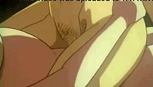 hentai lesbians scissor in intense scene