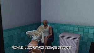 Grandpa's visit at the wedding