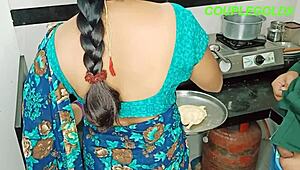 Komal Making Jamun in Kitchen Gets Banged Hard by Us