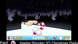 Hentai Shooter 3D Christmas Party! Unbelievable Anime Action