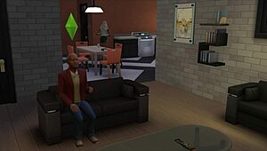 Grandpa's visit at the wedding