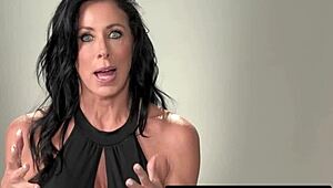 Reagan Foxx Masturbates Hard in Solo