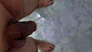 Cute Twink Pissing Deliciously In Homemade Shower