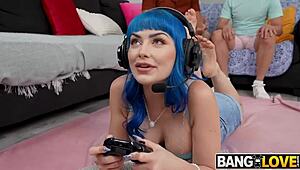 gamer girl takes dick johnny love jewelz blu wrex