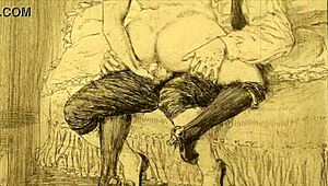 Erotic illustrations from the good old days of animation