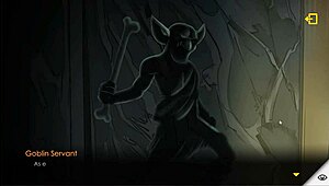 In Hentai Game Escape Dungeon Goblin King Catches Big Tits Bitch Gives Pussy Massage!