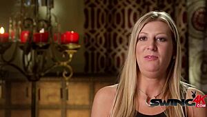 Lucky guys banging hot chicks in wild swinger close-up action 😍