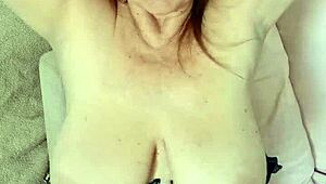 Hey! Horny Busty Granny Mariaold Seduces Step Grandson for Wild Tittyfuck!