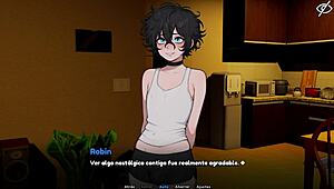 Femboy roommate's skills can’t be denied in this gay video