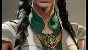 AI-Generated Shadowheart Animation