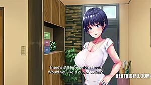 Možev očim gre divji v hentai 😈