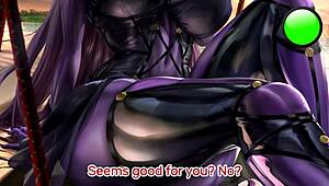 Hentai JOI - Scathach's SPECIAL STAMINA TRAINING in Fate GO Femdom Edging POV