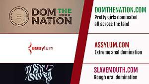 Bound black slut's ass fucking contrast