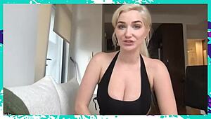 Skye Blue dives deeper in intense anal interview.