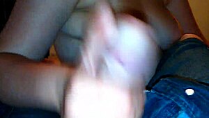 포르투갈 아마추어 격렬 솔로 자위 쇼