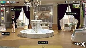 Fashion business episode 34: naked beauty encounters monster in 3D hentai