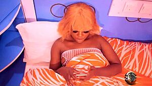 My Big Booty Friend Slut Sucks Black Monster Cock With Intense Oral Passion