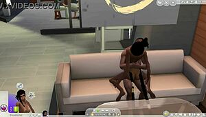 I love this Sims 4 shemale sex compilation.