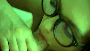 lewd milf swallows oral creampie after sucking hard cock