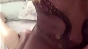 Argentinian shemale with big cock and ass showcased