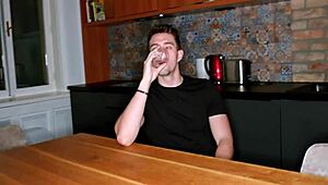 just a horny babe getting rough domination with squirt and feet licking