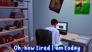 Perverted Stepsister Seduces Stepbrother For Anal Sex