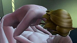 Yaoi love: Delivery boy gets a blowjob in 3D animated porn
