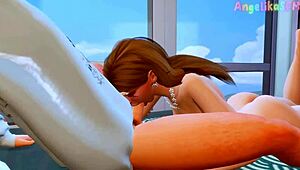 Perverted Stepsister Seduces Stepbrother For Anal Sex