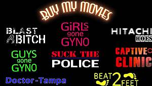 Freshman donna leigh orgasms from nurses' magic wand