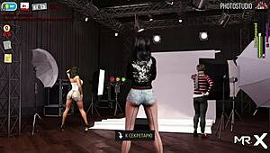 Fashion business episode 34: naked beauty encounters monster in 3D hentai