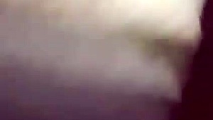 guy risks public masturbation for hot redhead at bus stop