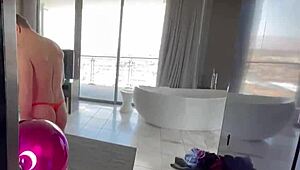 sage roux's tight ass gets railed hard in fishnets