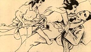 Vintage Erotic Illustration