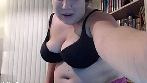 Tiramisu Snack Time with Chubby Cute Teen