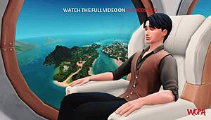 Makoto’s Hawaiian journey in this animated porn series
