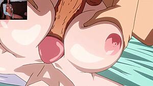 Cartoon porn with big pussy lips and wet action