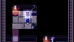 Tanned Girl Natsuki's Clothes Ripped During Striptease in Hentai Game Episode 6